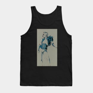 Tillie Dies Fashion Illustration Tank Top